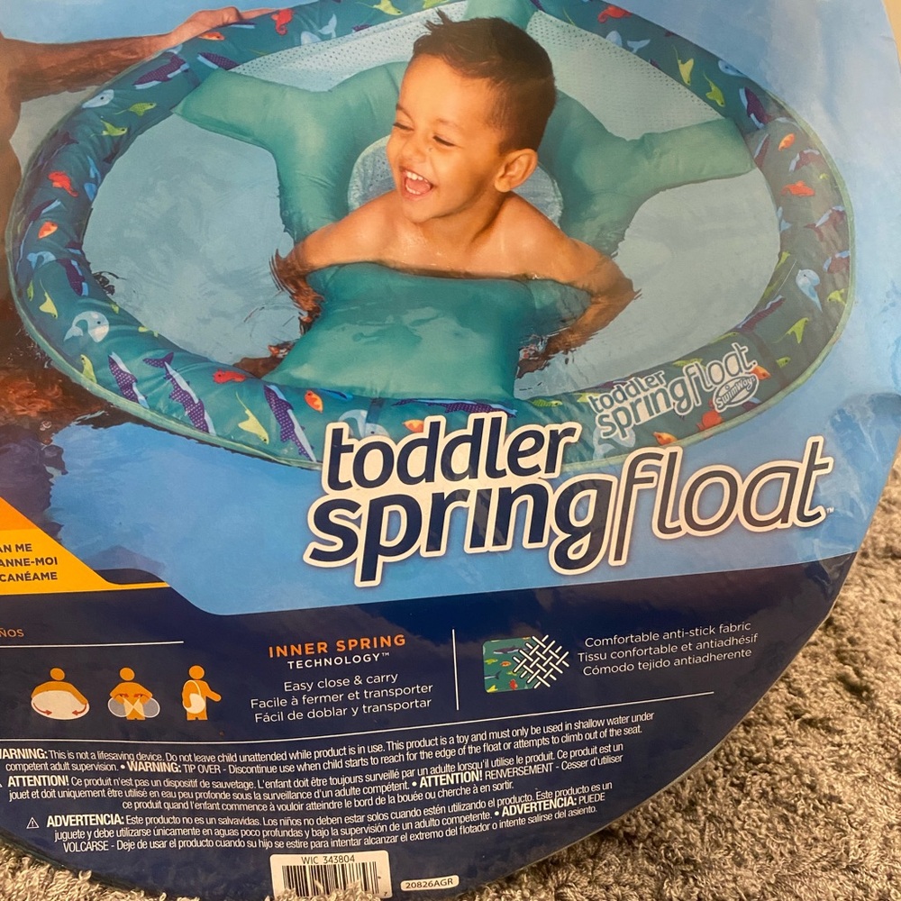 Toddler Spring Float - Blue - Picture 4 of 6